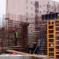 Процесс строительства ЖК «Отрадный», Январь 2018