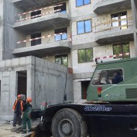 Процесс строительства ЖК «Изумрудная 24», Июнь 2017