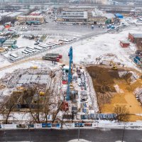 Процесс строительства ЖК «Большая Академическая, 85», Ноябрь 2020