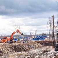 Процесс строительства ЖК «Одинцово-1», Апрель 2016