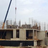 Процесс строительства ЖК «Сказка», Сентябрь 2017
