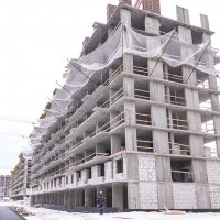 Процесс строительства ЖК «Томилино Парк», Январь 2018