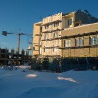 Процесс строительства ЖК «Шолохово», Февраль 2017