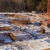 Процесс строительства ЖК «Саларьево Парк» , Январь 2018