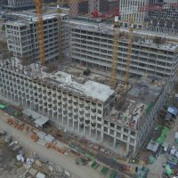 Процесс строительства ЖК «Зиларт» , Август 2019