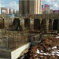 Процесс строительства ЖК «Первый квартал», Март 2017