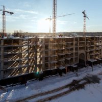 Процесс строительства ЖК «Рассказово», Январь 2017