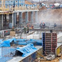 Процесс строительства ЖК «Влюблино», Март 2017