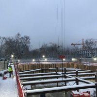 Процесс строительства ЖК «Кутузовский XII», Декабрь 2017