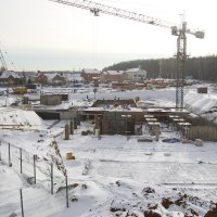 Процесс строительства ЖК «Татьянин парк», Январь 2017