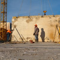 Процесс строительства ЖК «Саларьево Парк» , Январь 2018