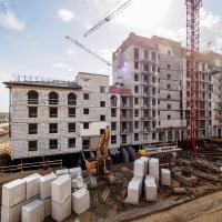 Процесс строительства ЖК «Опалиха О3», Апрель 2017