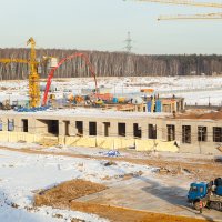 Процесс строительства ЖК «Измайловский лес», Январь 2018