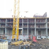 Процесс строительства ЖК «Большая Очаковская, 2», Октябрь 2020