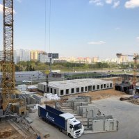 Процесс строительства ЖК «Белая Дача парк», Апрель 2019