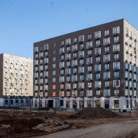Процесс строительства ЖК «Ильинские луга», Апрель 2020