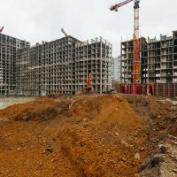 Процесс строительства ЖК Green Park , Октябрь 2017