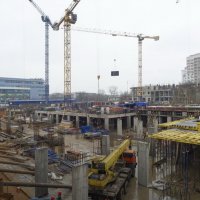 Процесс строительства ЖК «Балтийский», Март 2020