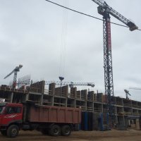 Процесс строительства ЖК «Город», Май 2016