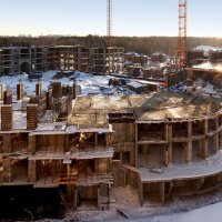 Процесс строительства ЖК «Рассказово», Январь 2017