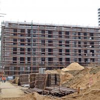 Процесс строительства ЖК «Садовые Кварталы», Апрель 2017
