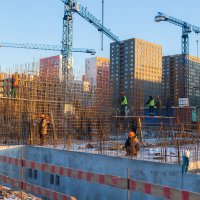Процесс строительства ЖК «Бунинские луга» , Январь 2018