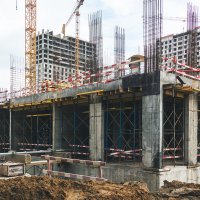 Процесс строительства ЖК «Черняховского, 19», Сентябрь 2017