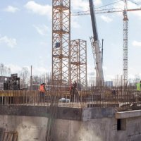 Процесс строительства ЖК КутузовGRAD I, Март 2017