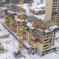 Процесс строительства ЖК «Новое Медведково», Февраль 2017