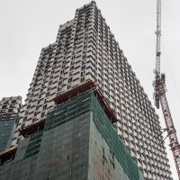 Процесс строительства ЖК «Пресня Сити», Октябрь 2017