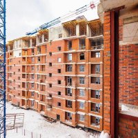 Процесс строительства ЖК «Видный город», Февраль 2018
