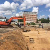 Процесс строительства ЖК «Новокрасково», Май 2016
