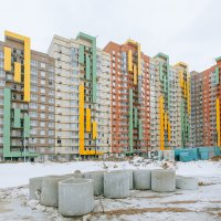 Процесс строительства ЖК «Пригород. Лесное» , Март 2019
