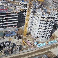 Процесс строительства ЖК «Центральный» (Долгопрудный), Апрель 2017
