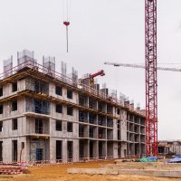 Процесс строительства ЖК «Оранж Парк», Апрель 2016