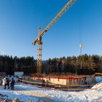 Процесс строительства ЖК «Саларьево Парк» , Январь 2017