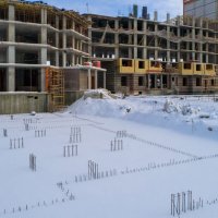Процесс строительства ЖК «Опалиха Парк», Январь 2018