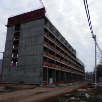 Процесс строительства ЖК «Хорошёвский», Март 2015