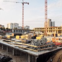 Процесс строительства ЖК «Селигер Сити», Сентябрь 2017
