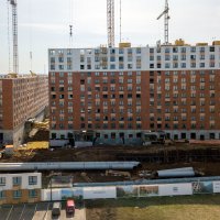 Процесс строительства ЖК «Ясеневая, 14», Апрель 2018