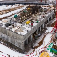 Процесс строительства ЖК «Сигнальный 16», Март 2021