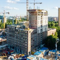 Процесс строительства ЖК «Академика Павлова», Май 2019