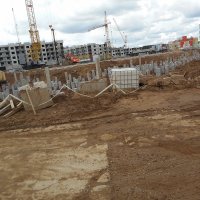 Процесс строительства ЖК «Нахабино Ясное», Апрель 2017