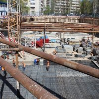Процесс строительства ЖК «Достояние», Апрель 2017