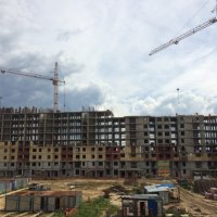 Процесс строительства ЖК «Новое Ялагино», Июнь 2017