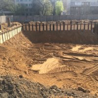 Процесс строительства ЖК «Люблинский», Апрель 2017