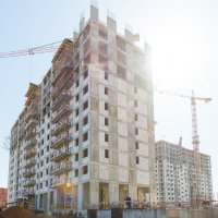 Процесс строительства ЖК КутузовGRAD I, Апрель 2018