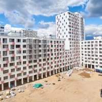 Процесс строительства ЖК «Новокрасково», Июнь 2018