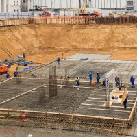 Процесс строительства ЖК «Царская площадь», Февраль 2016