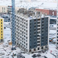 Процесс строительства ЖК «Новокуркино», Январь 2018
